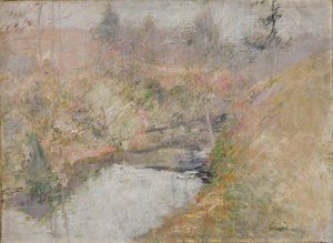 Hemlock Pool, ca. 1890-1900. od John Henry Twachtman