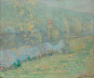 Mlhavé květnové ráno od John Henry Twachtman