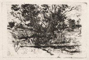 Nedaleko Cincinnati, Ohio. od John Henry Twachtman