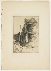 Opuštěný mlýn, 1888-1889 od John Henry Twachtman