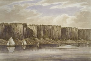 Palisády č. 19, Hudson River Portfolio, 1823-24. od John Hill