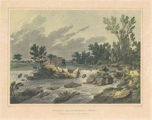 Bollingova přehrada, Petersburgh, Virginie od John Hill, after Joshua Shaw