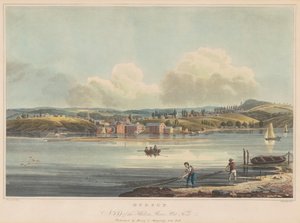 Hudson od John Hill, after William Guy Wall