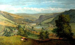 Todmorden Valley z Charlestownu, 1860