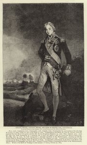 Horatio Nelson, vikomt Nelson a vévoda z Bronte, KB, viceadmirál od John Hoppner