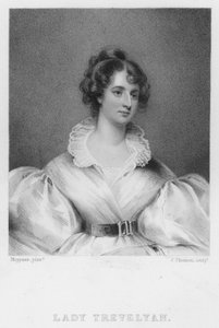 Lady Trevelyan (rytina) od John Hoppner