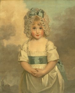 Slečna Charlotte Papendick jako dítě od John Hoppner