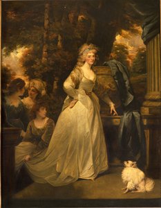Portrét H.R.H. Frederica Charlotte Ulrica, princezna Royal z Pruska a vévodkyně z Yorku, 1792