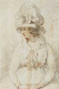 Portrét dámy od John Hoppner