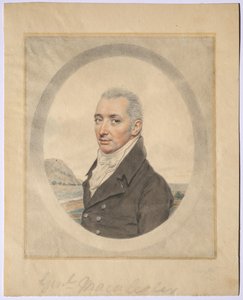 Portrét generála Keitha MacAlistera, c. 1800-1810.