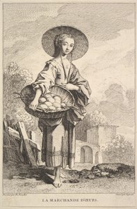 Obchodník s vejci, 1741-63.