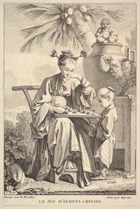 Hra čínských šachů, 1741-63.