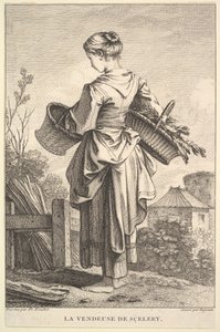 Prodejce celeru, 1741-63.