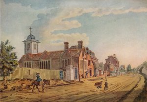 Stará kaple, Kentish Town, c1770, 1925