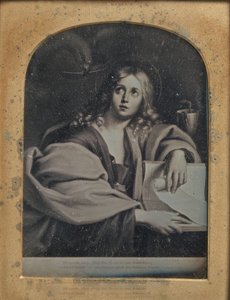 Kopie obrazu sv. Jana Evangelisty od Domenichina, 1846-52.