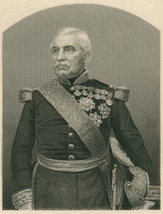 Amable Jean Jacques Pelissier (1794-1864) vévoda z Malakoff od John Jabez Edwin Paisley Mayall