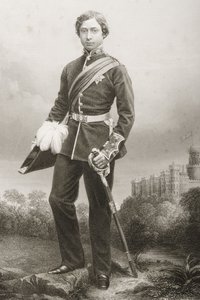 Albert Edward (1841-1910) ryl D.J. Libra z fotografie z 