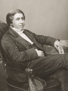 Charles Haddon Spurgeon (1834-92) vyryl D.J. Libra z fotografie z 