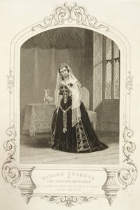 Madame Celeste jako princezna Katherine, dějství V. scéna 2 