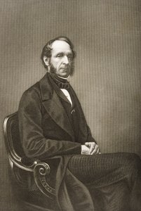 Robert Grosvenor (1801-93) ryl D.J. Libra z fotografie z 