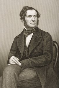 William Ewart Gladstone (1809-98) vyryl D.J. Libra z fotografie z 