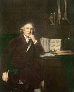 Portrét Johna Huntera (1728-1793) podle sira Joshuy Reynoldse (1723-92) 1813