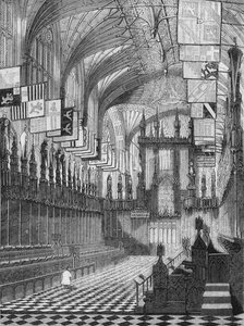 Kaple sv. Jiří, Windsor, 1845