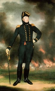 Kontradmirál sir George Cockburn (1772-1853), asi 1817 (olej na plátně) od John James Halls