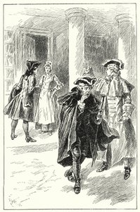Konec vigilie (litho) od John Jellicoe