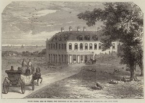 Brook House, Isle of Wight, rezidence pana Seelyho, poslance, navštívil Garibaldi