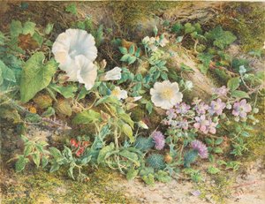 Květinová studie, 1866.