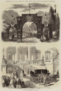 Sňatek hraběte de Paris s princeznou Isabelle d