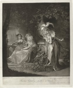 Hero a Ursula jsou zaslechnuti Beatrice Beatrice poslouchá Hero a Ursula (název na objektu)