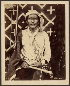 Šaman z kmene Navajo od John K. Hillers