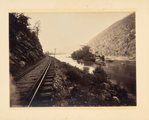 Na řece French Broad, Severní Karolína od John K. Hillers