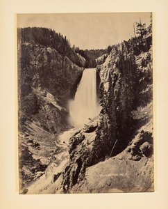 Vodopády Yellowstone od John K. Hillers