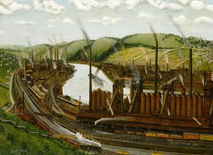 Údolí řeky Monongahela, Pennsylvania, 1931