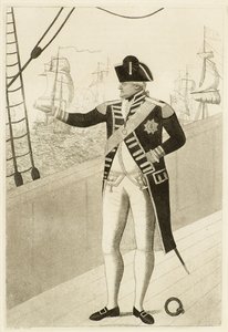 Admirál Duncan na Quarter Deck od John Kay