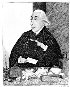 Joseph Black, skotský chemik, 1787