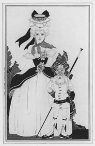 Ilustrace pro Love for Love od Williama Congreve (litho)