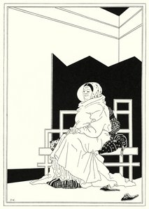 Ilustrace k Příběhu Aladina a báječné lampy (litho)