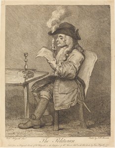 Politik od John Keyse Sherwin after William Hogarth