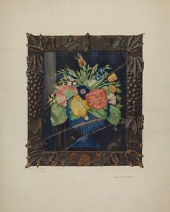 Fóliové zátiší a rám, c. 1941. od John Koehl
