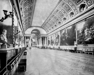 Galerie bitev, Versailles, Francie, 1893.
