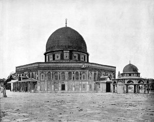 Omarova mešita, Jeruzalém, 1893.