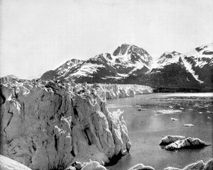 Muir Glacier, Aljaška, USA, 1893. od John L. Stoddard