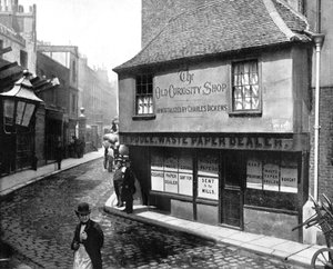 Old Curiosity Shop, Londýn, 1893. od John L. Stoddard