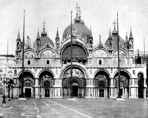 St Marks, Benátky, Itálie, 1893. od John L. Stoddard