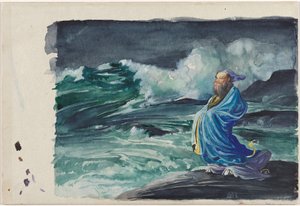 Rishi vyvolávající bouři, 1897. od John La Farge