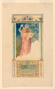 Design pro pamětní okno od John La Farge
